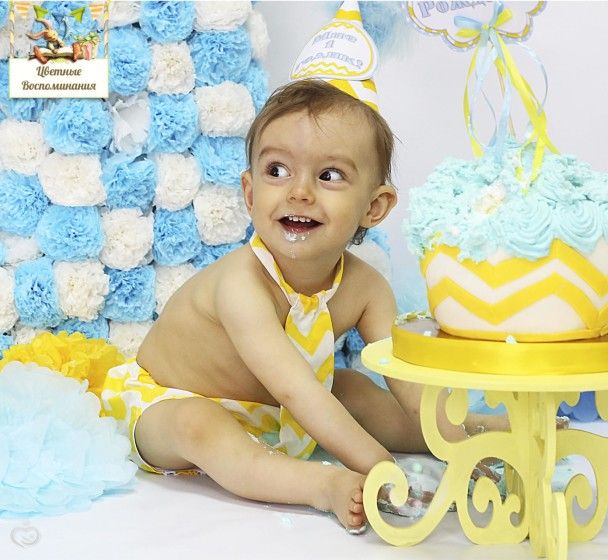 Декор для Фотосессии в стиле Smash Cake .
