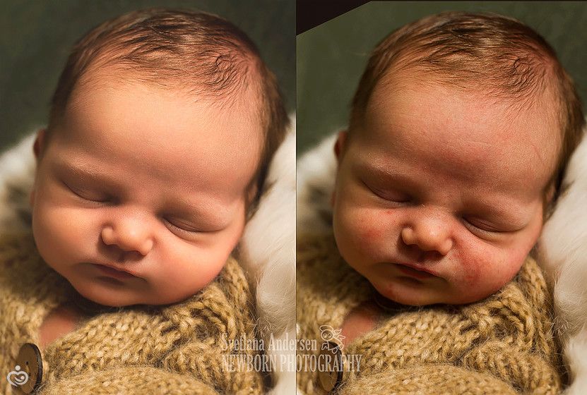 Примеры обработки в Newborn-съемке
