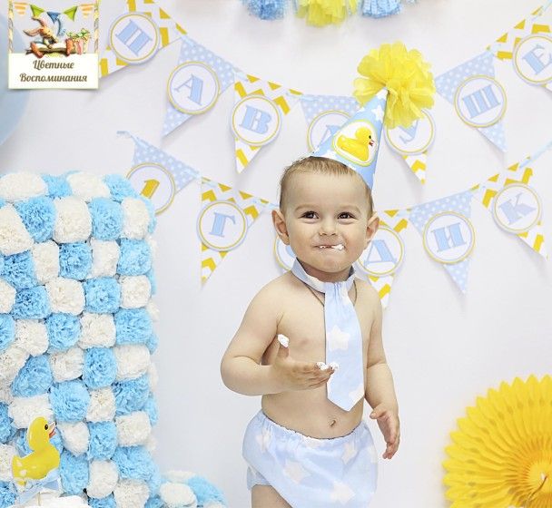 Декор для Фотосессии в стиле Smash Cake .