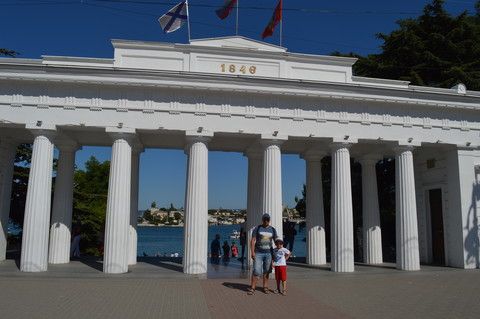 Отпуск в Крыму, июль 2017, часть 13. Севастополь.