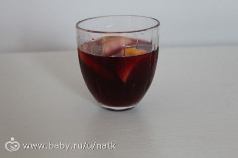 Мандарин. Домашняя сангрия.
