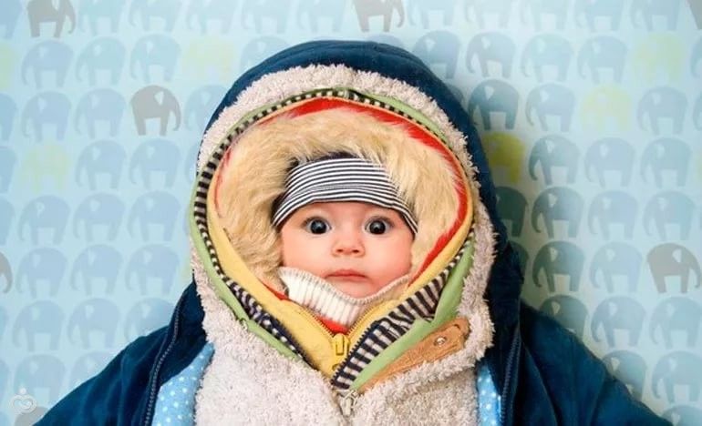 Как не перегреть весной малыша?