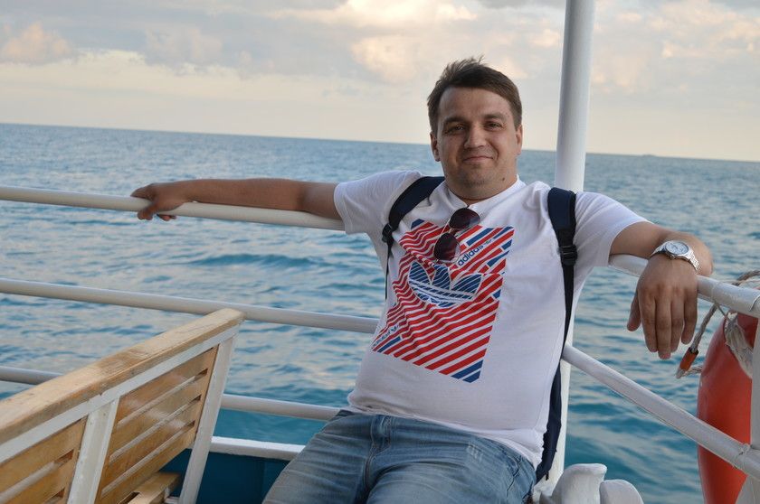 Отпуск в Крыму, июль 2017, часть 7. Морская прогулка.